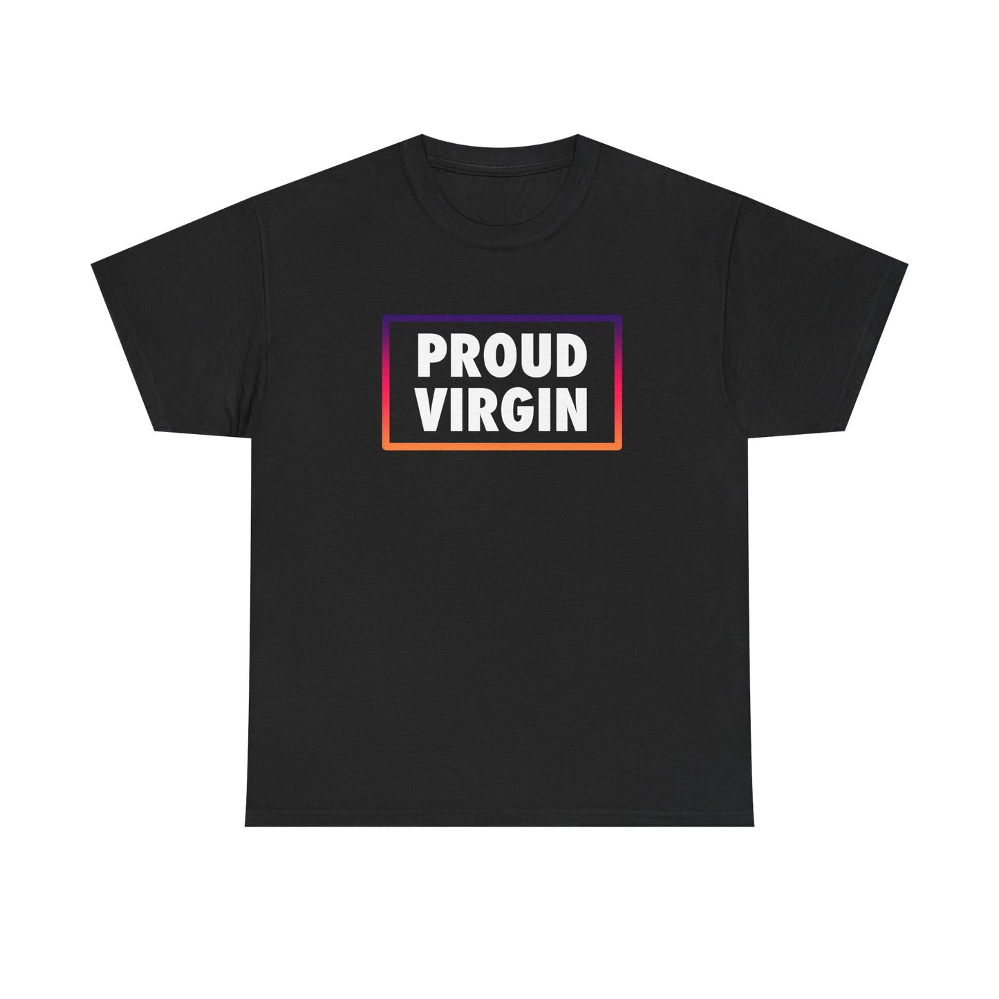 Proud Virgin Black Tee!