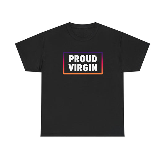 Proud Virgin Black Tee!
