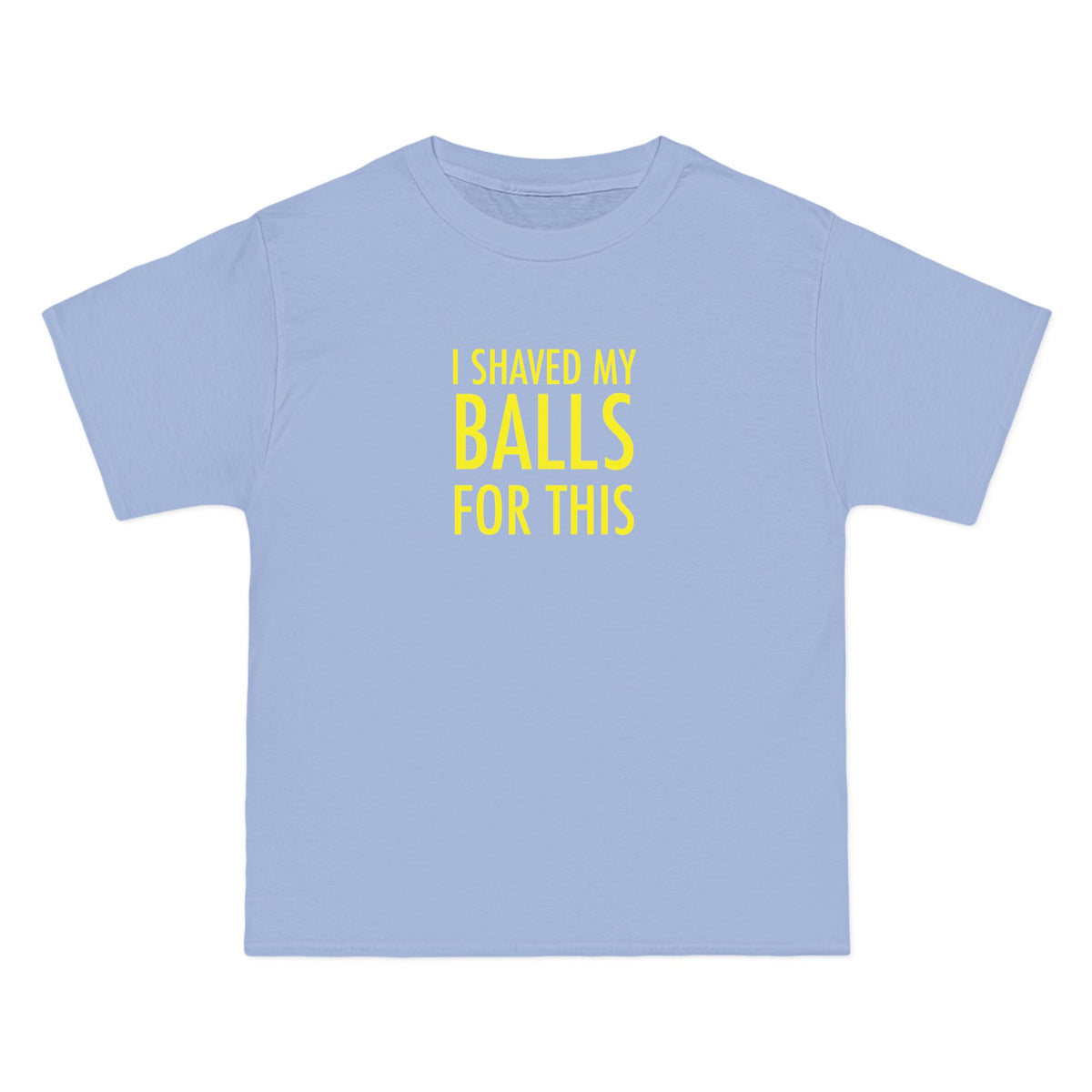 I Shaved My Balls For This Tennis Tee!