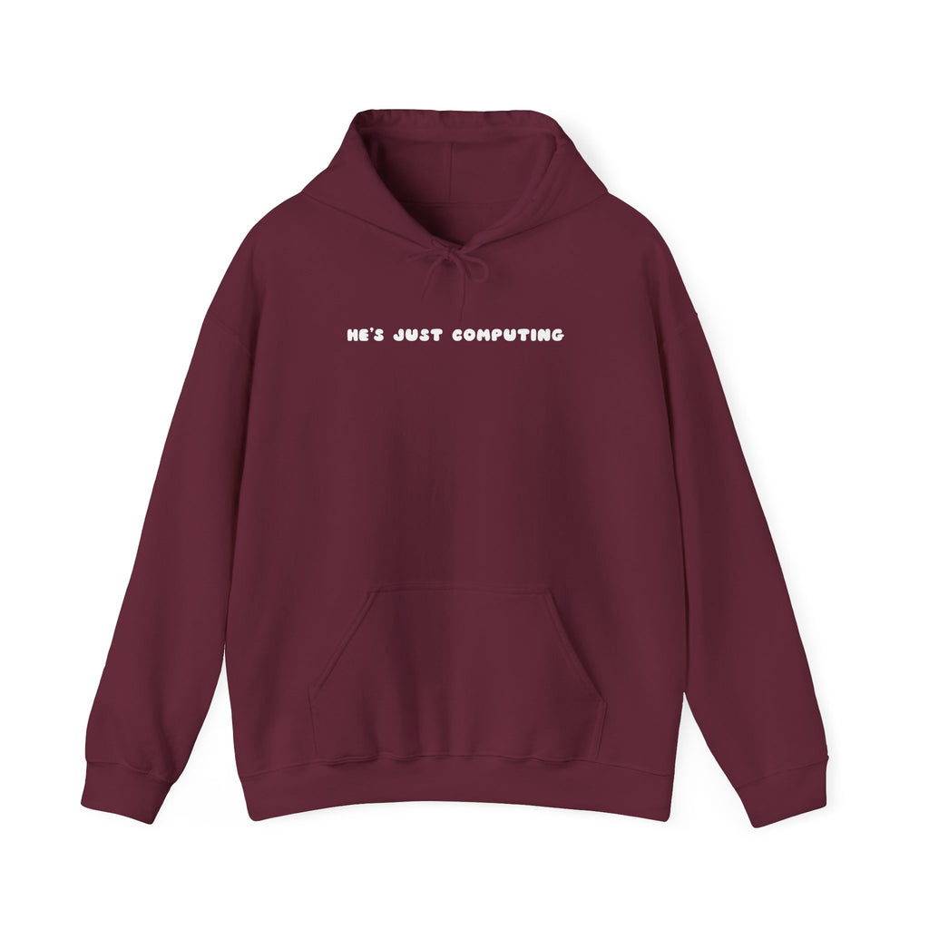 He's Just Computing Red Hoodie!