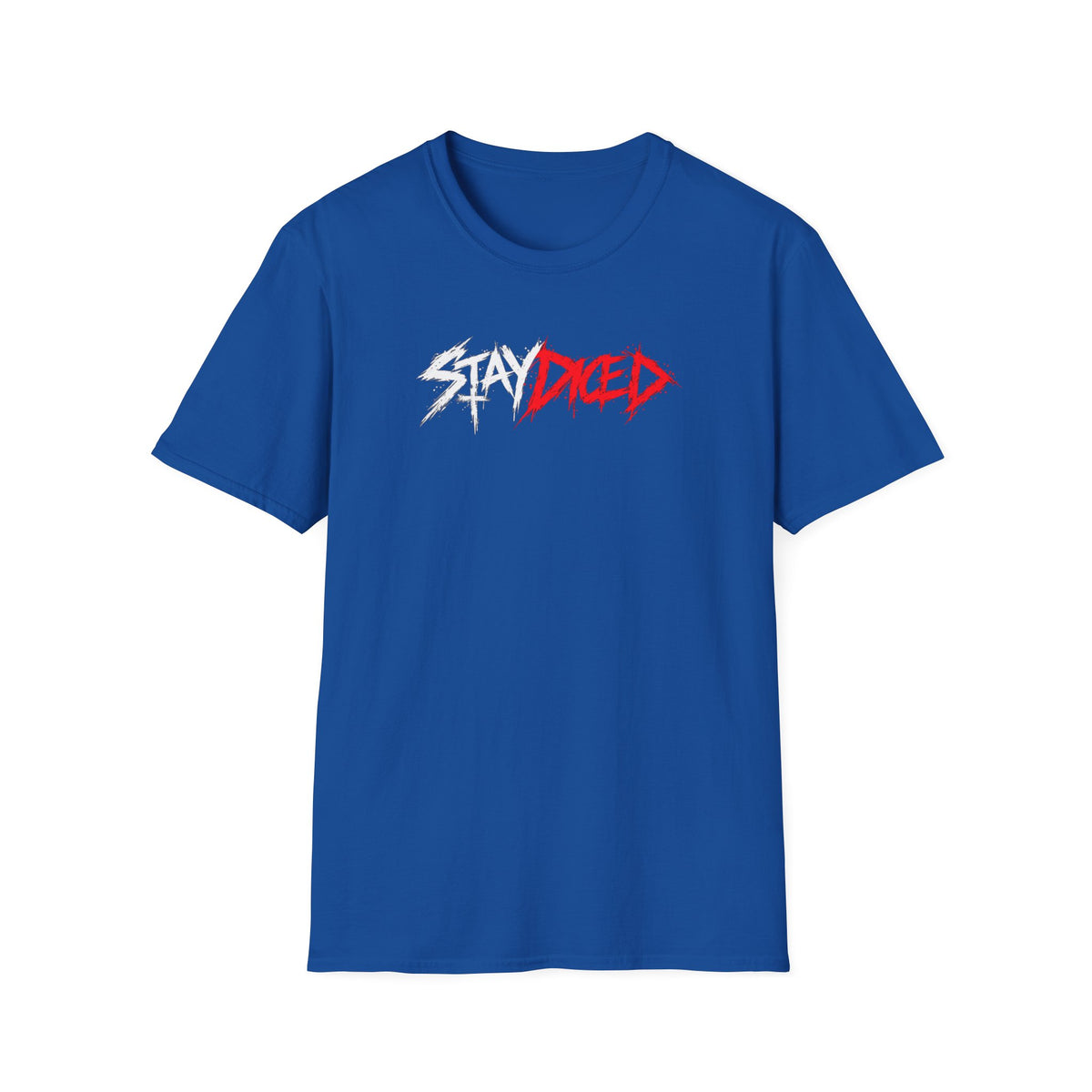 Stay Diced Retro Blue Tee!