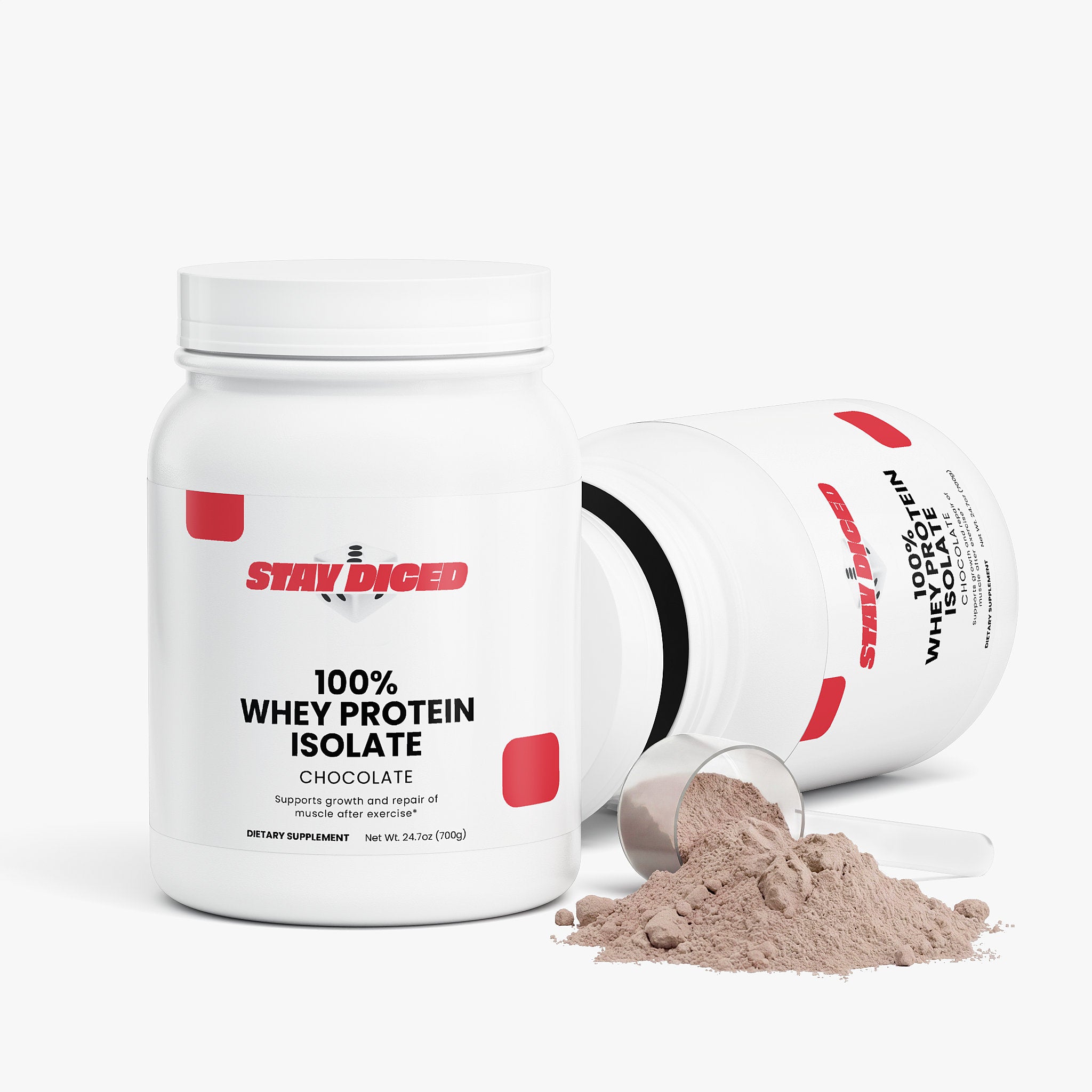 Stay Diced 100% Whey Protein Isolate (Chocolate)