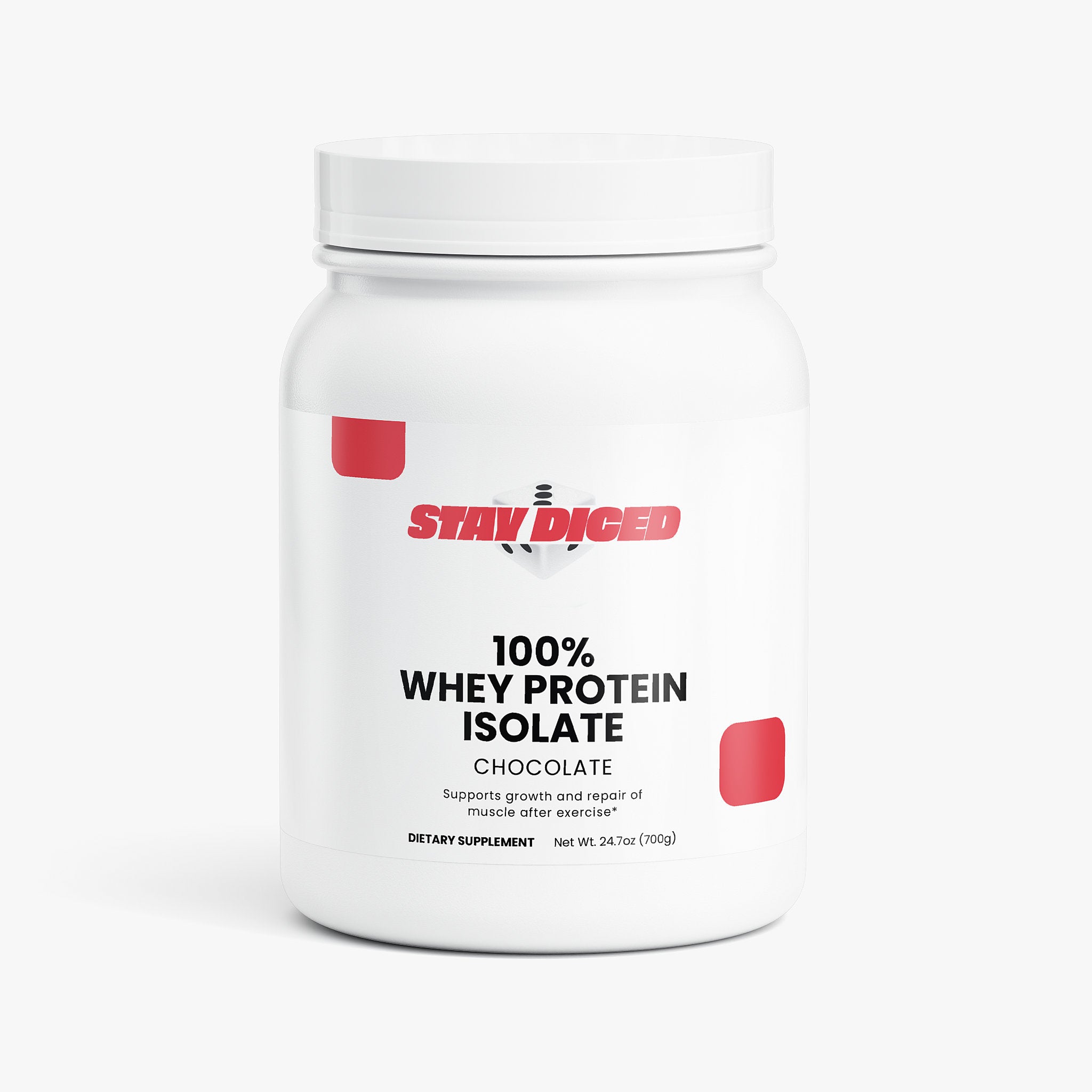 Stay Diced 100% Whey Protein Isolate (Chocolate)