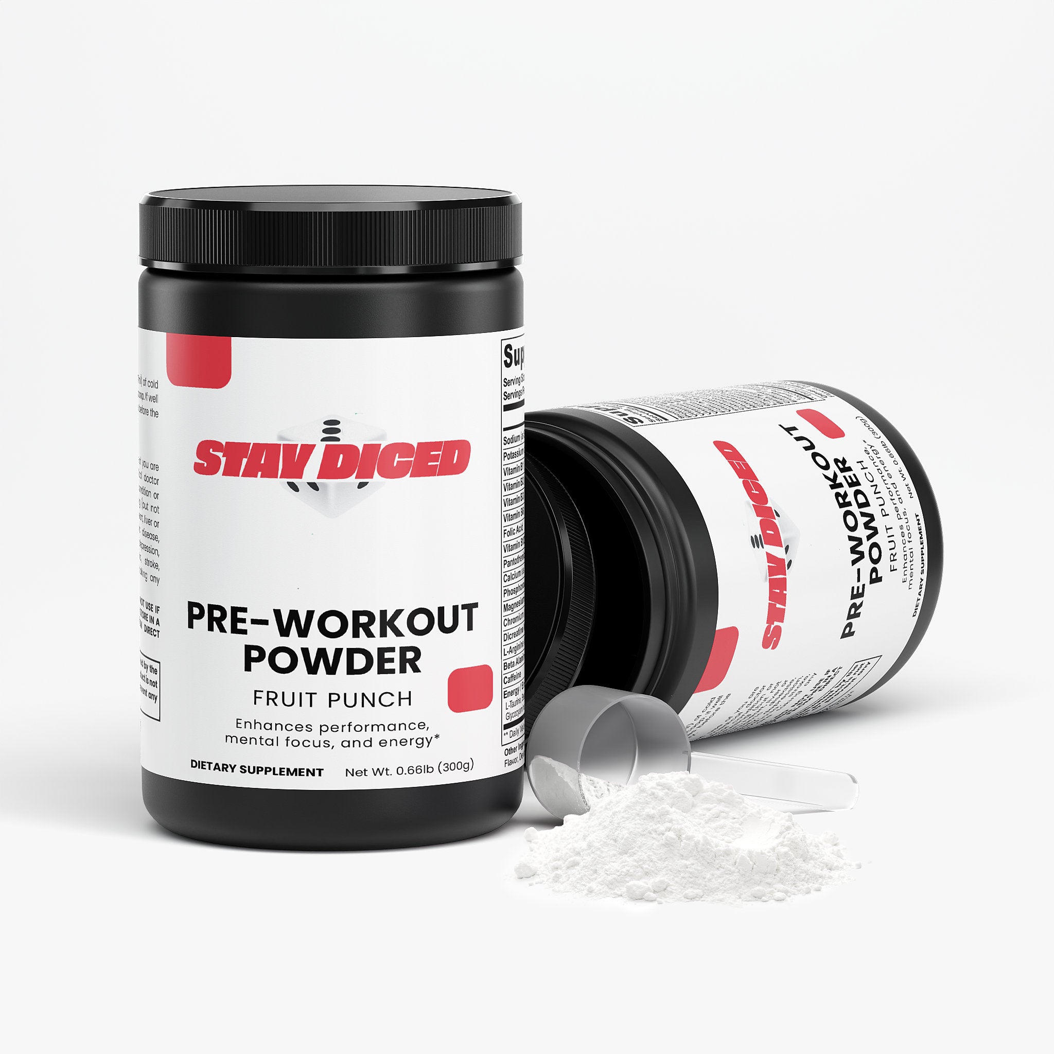 Nitric Shock Pre-Workout Powder (Fruit Punch)
