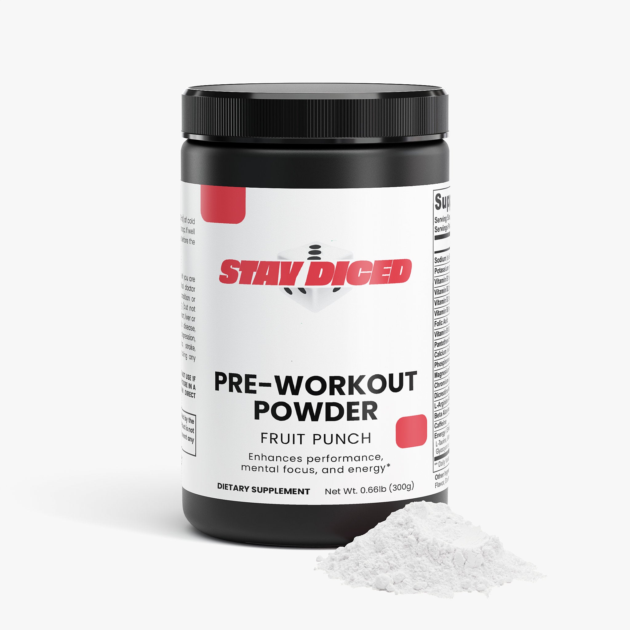Nitric Shock Pre-Workout Powder (Fruit Punch)