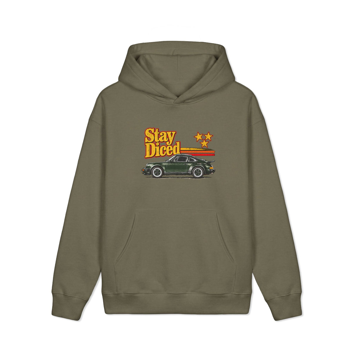 Stay Diced Classic Car Hoodie!